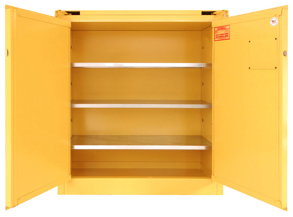 Securall P340 40 gallon paint & ink flammable safety cabinet, self-closing safe-t-door