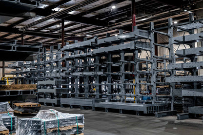 Heavy Duty Single-Sided Cantilever Rack Starter Kit 10' | SU10