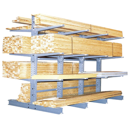 Heavy Duty Double-Sided Cantilever Rack Starter Kit 8' | SDU8