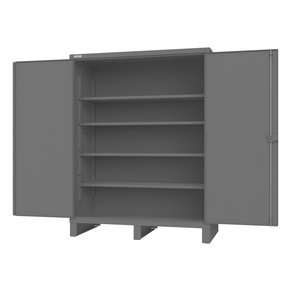 Durham Heavy Duty Storage Cabinet 60x30x78, model HDC-306078-4S95