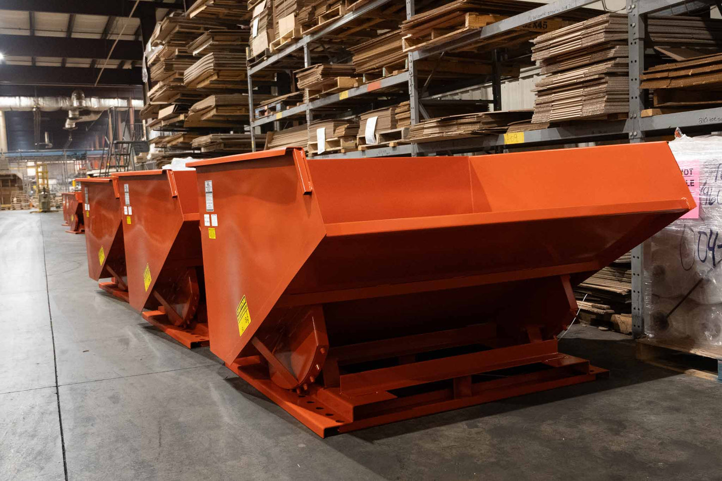 MECO Extra Heavy Duty Self-Dumping Hopper — 1/3 Cu. Yd. | SDHX033