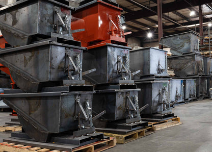 MECO Extra Heavy Duty Self-Dumping Hopper — 1/3 Cu. Yd. | SDHX033
