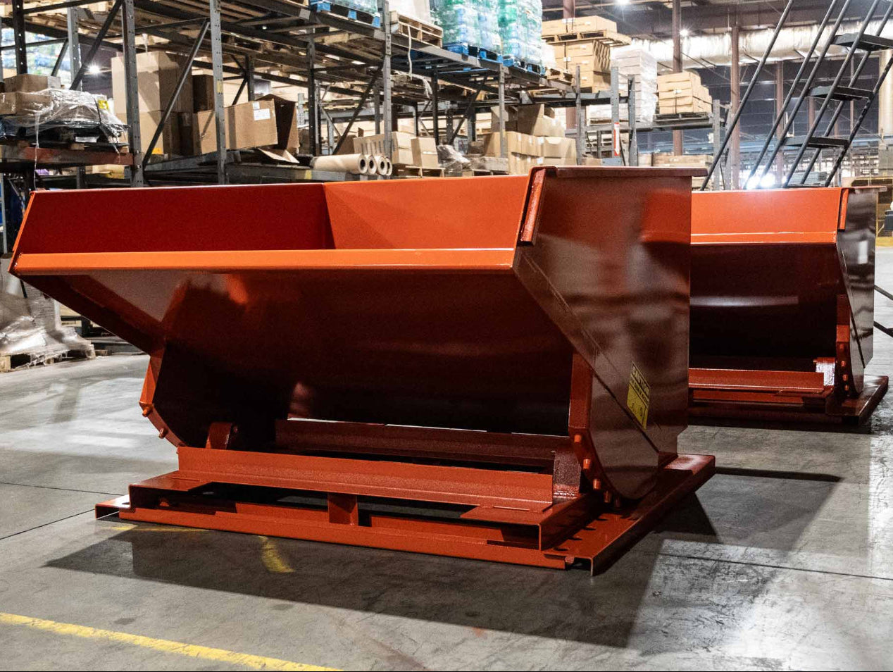 MECO Extra Heavy Duty Self-Dumping Hopper — 1/3 Cu. Yd. | SDHX033
