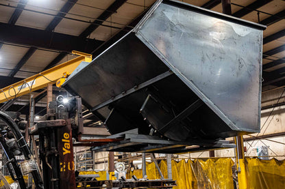 MECO Extra Heavy Duty Self-Dumping Hopper — 1/3 Cu. Yd. | SDHX033