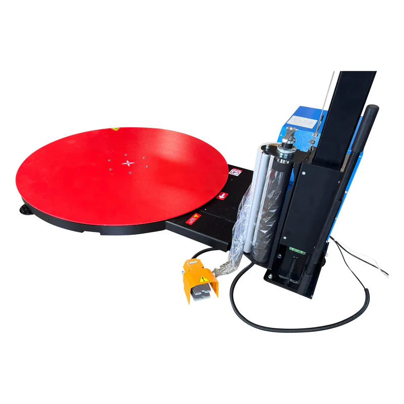 Turntable Pallet Wrapping Machine with Built-in Scale – 3,500 lb | SL-7100-W60