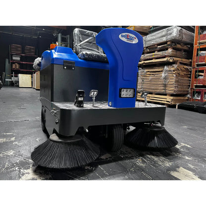 Ride-On Industrial Floor Sweeper & Vacuum – 55" Sweep | SL-WS1400