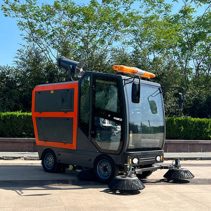 Ride-On Industrial Floor Sweeper & Vacuum – 78" Sweep | SL-WS2300