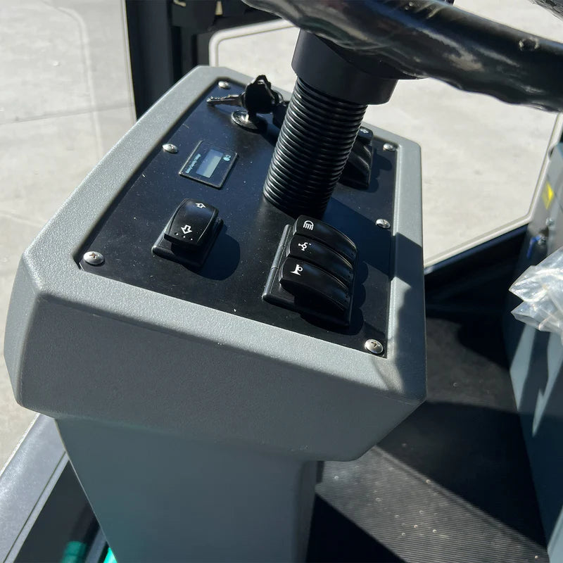 Ride-On Industrial Floor Sweeper & Vacuum – 78" Sweep | SL-WS2300