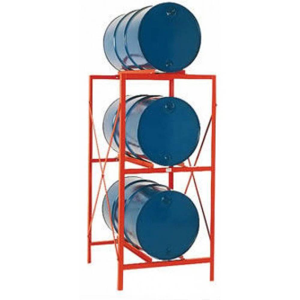 Drum Storage Rack – 3-Drum, 2,400 lb | DR3