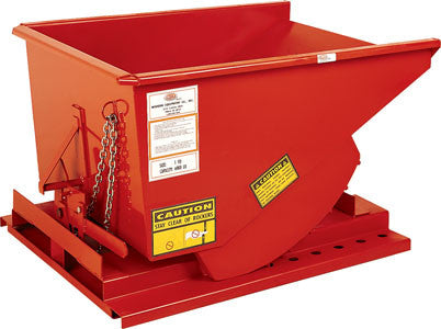 MECO Extra Heavy Duty Self-Dumping Hopper — 1/3 Cu. Yd. | SDHX033
