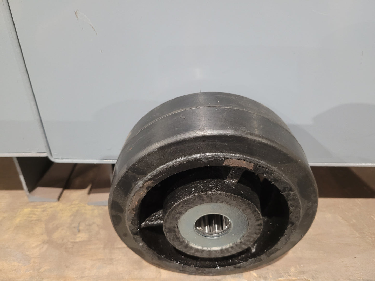 Self-Dumping Hopper Caster Kit | Mold-On Rubber | 6" & 8" Sets of 4