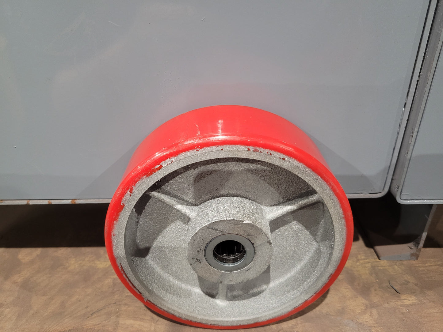 Self-Dumping Hopper Caster Kit | Polyurethane | 6" & 8" Sets of 4