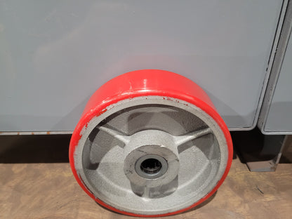 Self-Dumping Hopper Caster Kit | Polyurethane | 6" & 8" Sets of 4