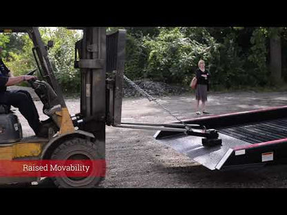 Copperloy 20,000 lb Mobile Yard Ramp — 84" Wide | SYR20-84-36PL8