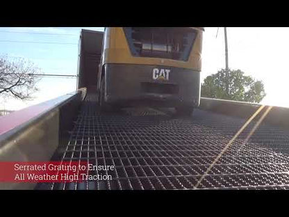 Copperloy 20,000 lb Mobile Yard Ramp — 84" Wide | SYR20-84-36PL8