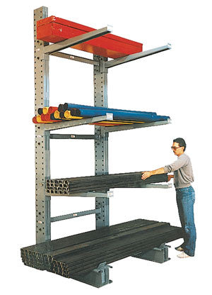 Single-Sided Cantilever Rack Add-On Kit 10' – 400 lb per Arm | AM10